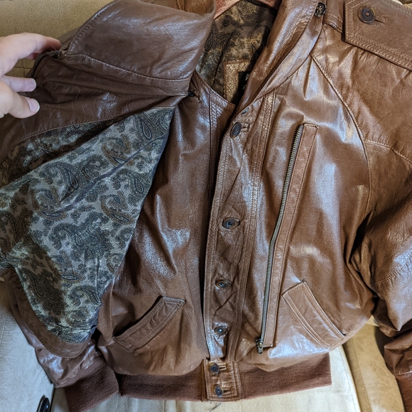 Men's Celine Genuine Leather Jacket - Picture 2 of 3